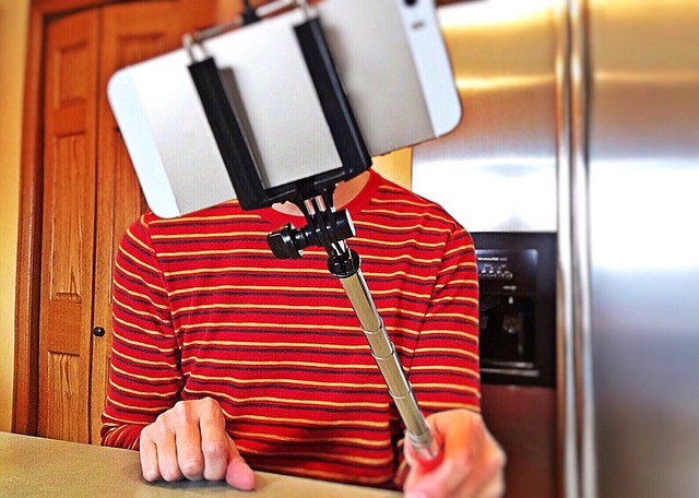 front of the camera and talk to your audience
